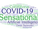 The Surge of Sensationalist COVID-19 AI Research